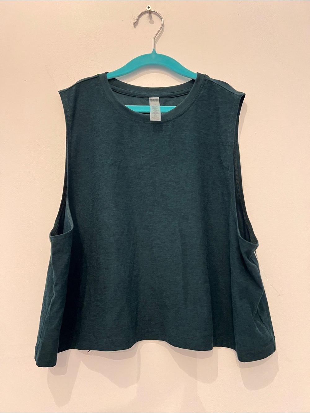 Beyond yoga S Crop Tank Top - Dark Teal
